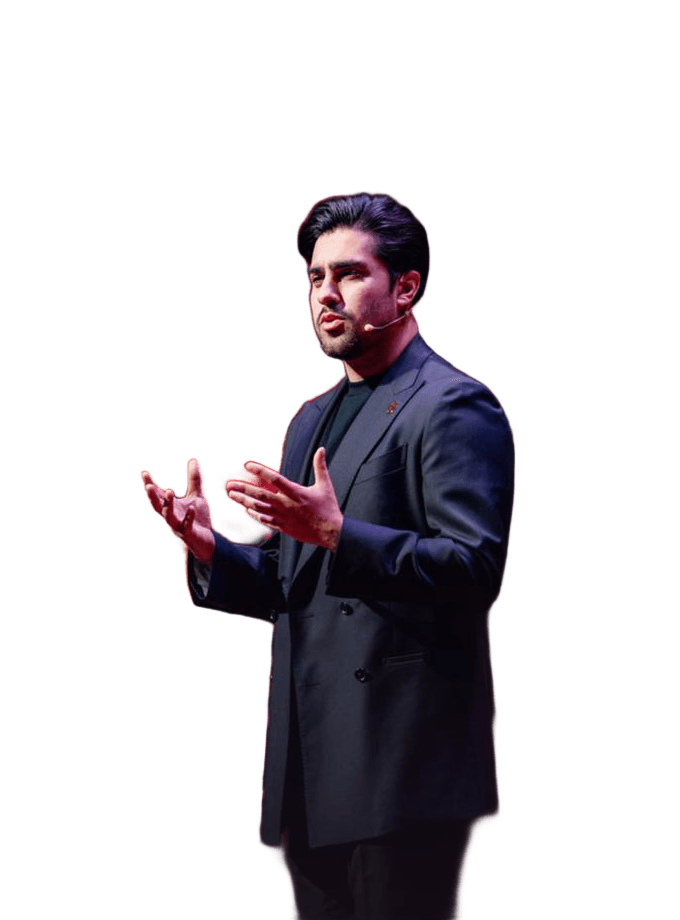 Erfan Nadjafi sur scène